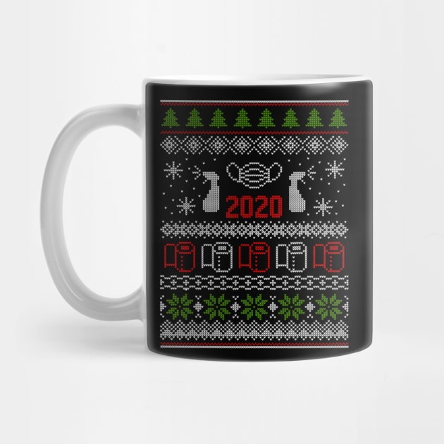 Ugly Christmas Sweater 2020 Toilet Paper Pandemic Funny Xmas Gifts by WoowyStore